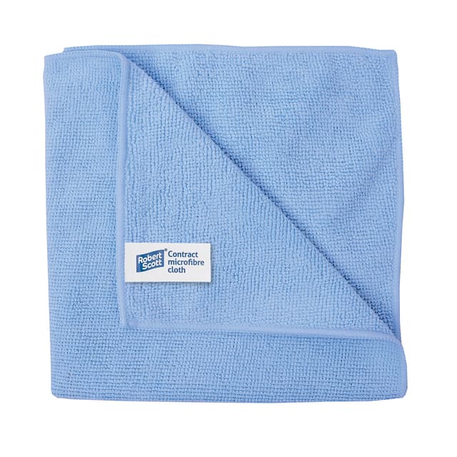 Cloths - Contract Microfibre Cleaning Cloths 40cm x 40cm